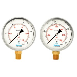 Manómetros Oxiacetilenicos Utilizados para Presión de Gases (No oil)
